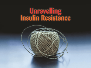 Unravelling Insulin Resistance