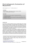 Electrodiagnostic Evaluation of Myopathies