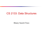 CS 2133: Data Structures