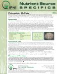 Potassium Sulfate - International Plant Nutrition Institute