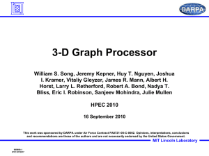 Presentation - MIT Lincoln Laboratory