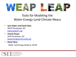 LEAP WEAP Symposium Talk - NCAR Research Applications
