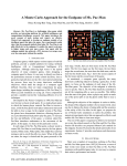 A Monte-Carlo Approach for the Endgame of Ms. Pac-Man