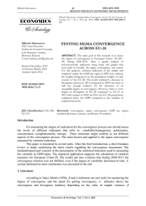 testing sigma convergence across eu-28