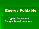 Energy Foldable