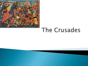 Crusades Lesson 1 of 2 Lesson 6