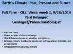 Belanger OLLI week1 final - Denver Climate Study Group