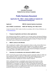 Public Summary Document - 1365.1 - Word 167 KB