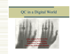 QC in a Digital World - Diagnostic Accreditation Program