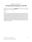 The Great Global Convergence, 1450–1600