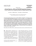 Clinical Features, and Nucleotide Changes in Three Families with