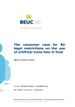 The consumer case for EU legal restrictions on the use of artificial