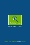 ordering guide - Radiology Ltd