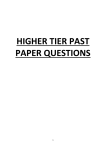 Complete Higher Tier Q Booklet File