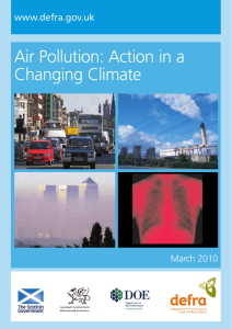 Air Pollution: Action in a Changing Climate
