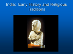 India: Early History and Religious Traditions