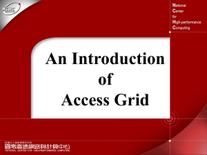 What is the Access Grid?