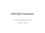 JCM OSCE Questions