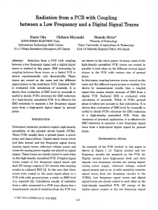 98 - Radiation From a PCB with Coupling Between a Low