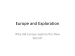 Europe and Exploration