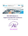IEEE ANTS Women in Engineering (WIE) Mini Conference