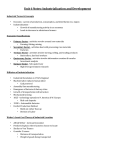 Unit 6 Notes Industrialization and Development.doc