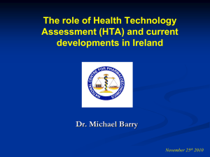 Michael Barry - Irish Pharmaceutical Healthcare Association