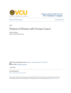 Distress in Women with Ovarian Cancer