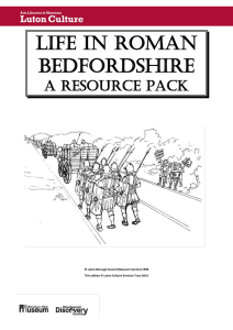 Life in Roman Bedfordshire