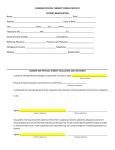 Registration and Consent Form - Fleming Physical Therapy