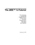 The J2EE™ 1.4 Tutorial