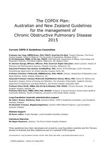 The COPDX Plan: Australian and New Zealand Guidelines for the