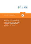 Total Diet Study - The Food Safety Authority of Ireland