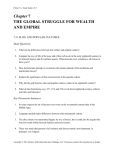 Chapter 7 THE GLOBAL STRUGGLE FOR WEALTH AND EMPIRE