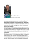 The Antibiotics Problem by Dr. David L. (“Woody”) Woodland (as