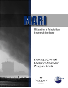 V0.17 (February 12, 2015) - Mitigation and Adaptation Research