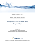 Water and Climate Change - Background Document