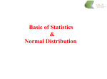 Fundamentals of Statistics