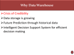 Introduction to Data Warehouse