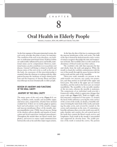 Oral Health in Elderly People