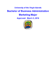 Bachelor of Business Administration Marketing Major
