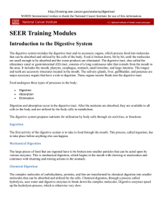 SEER Training Modules - Health Learning Center