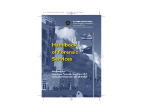 Handbook of Forensic Services 2003