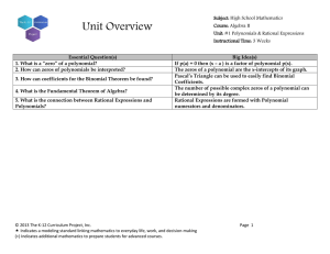 Unit Overview - The K-12 Curriculum Project