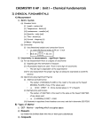 Unit 1 - Measurement Atomic Theory