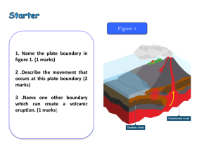 Volcanoes - Types and structure