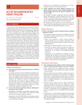 ACUTE DECOMPENSATED HEART FAILURE