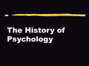 History of Psych