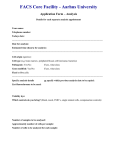 Aarhus University Application Form – Analysis