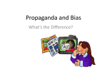 Propaganda and Bias
